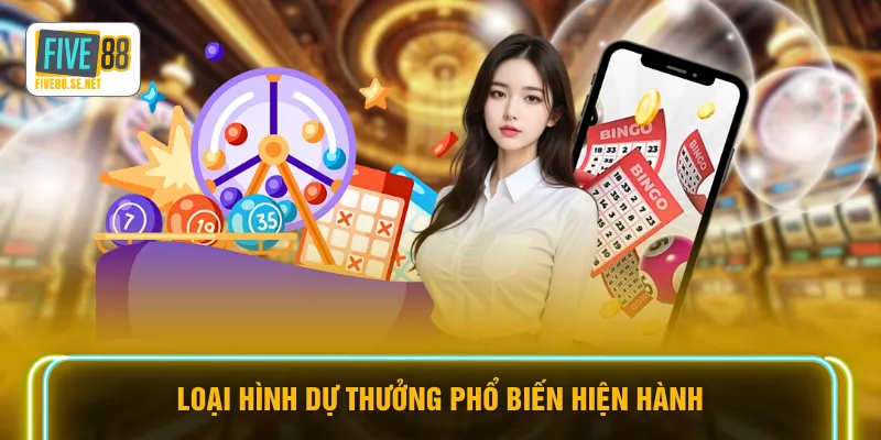 Loại hình dự thưởng phổ biến hiện hành